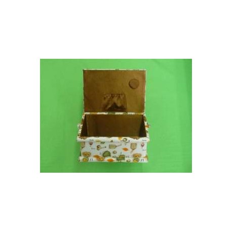 COSTURERO RECT BEIGE GDE 27X19X13CM