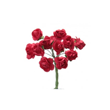 FLOR PAPEL ROSA 20MM C/144